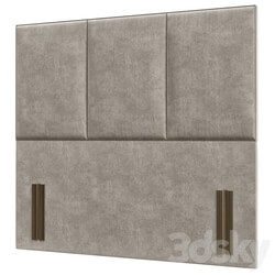 3 Panel Upholstered Headboard Other 3D Models 