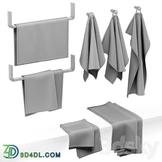 Other kitchen accessories KITCHEN TOWELS GRAY