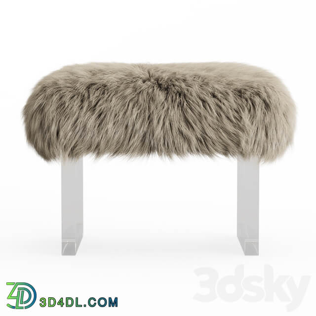 Sheepskin bench fur