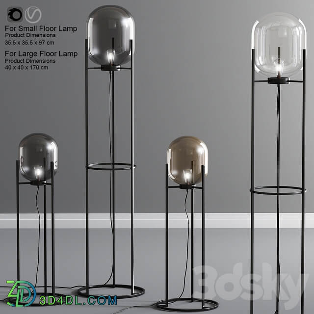 Modern floor lamps