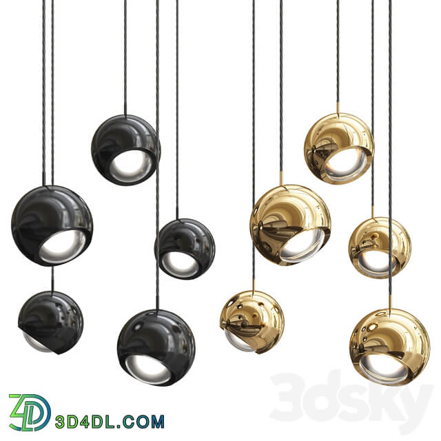 Collection Modern Pendants Pendant light 3D Models