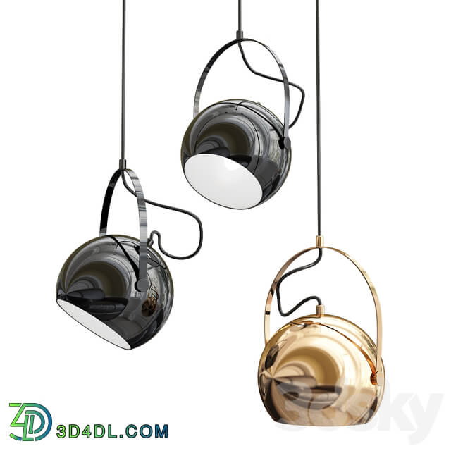 Collection Modern Pendants Pendant light 3D Models