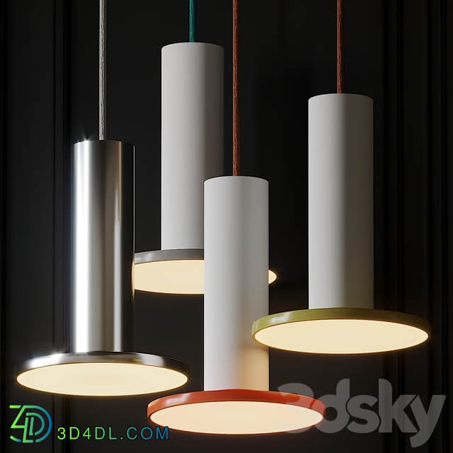 CIELO HI BRIGHT PENDANT By Pablo Pardo Pendant light 3D Models