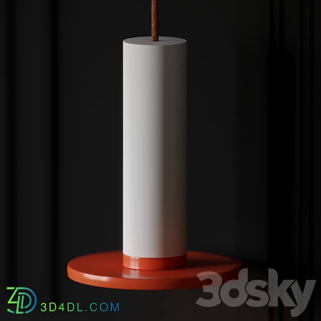 CIELO HI BRIGHT PENDANT By Pablo Pardo Pendant light 3D Models