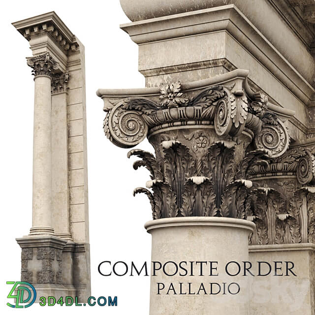 Composite Order Palladio Column