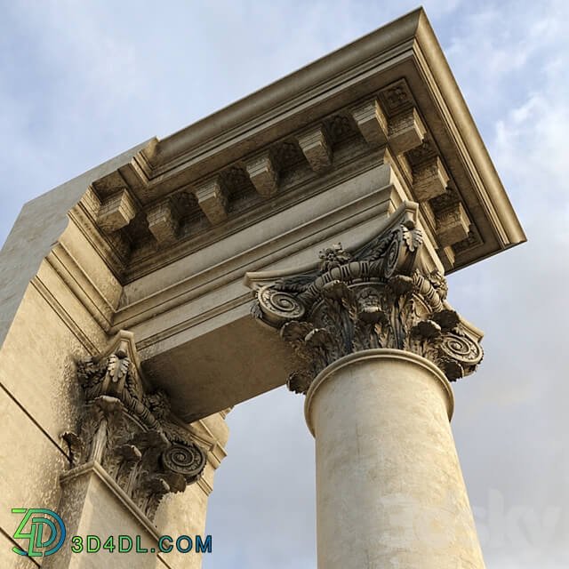 Composite Order Palladio Column