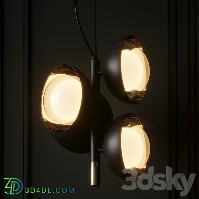 Muse pendant by tooy Pendant light 3D Models