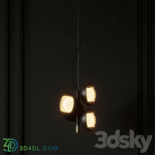 Muse pendant by tooy Pendant light 3D Models