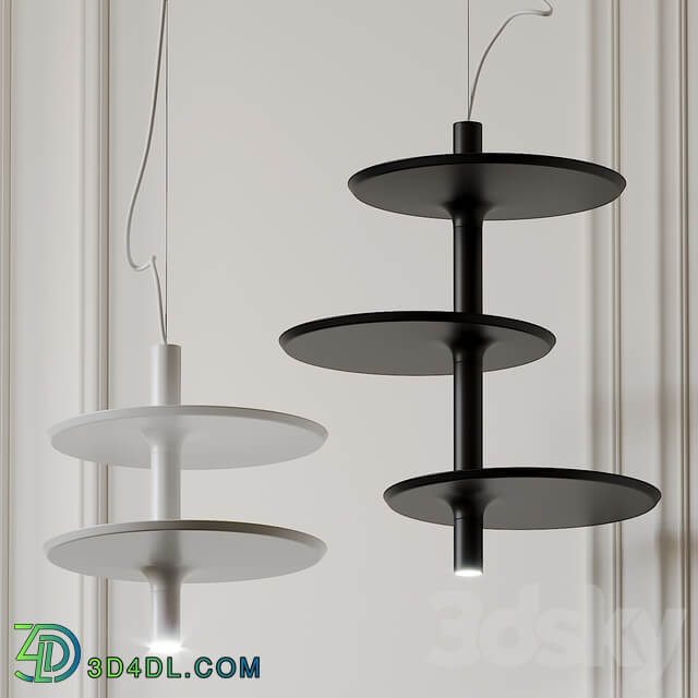 Victoria Pendant by Kundalini Pendant light 3D Models