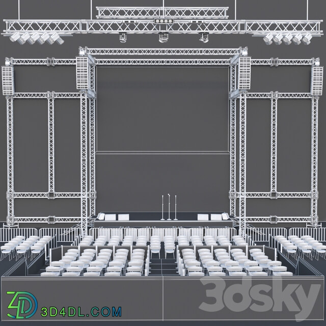 JC Concert Stage 3 Other 3D Models