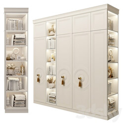 Wardrobe Display cabinets Cabinet with shelves 7 