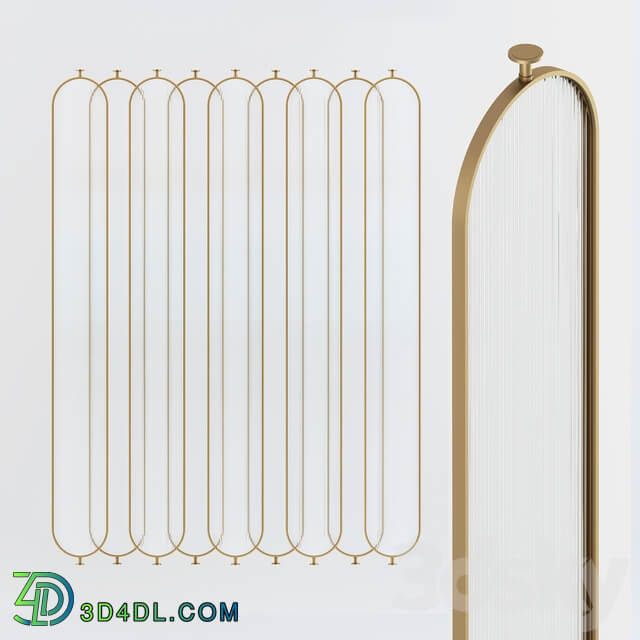 metal partition ar deco