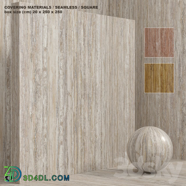 Material seamless stone travertine set 123