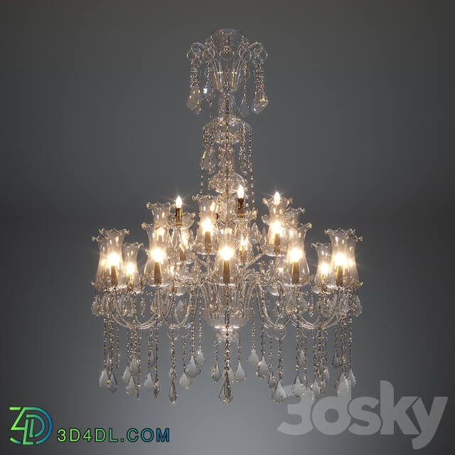 Maria Theresa Pendant light 3D Models