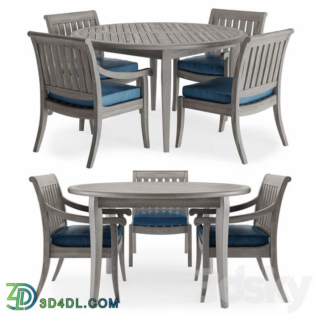 Table Chair Argento Side Chairs