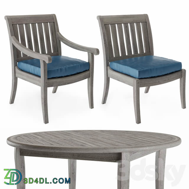 Table Chair Argento Side Chairs