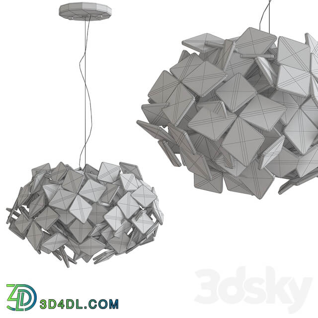 Pronta consegna Clizia Slamp Lampada a Sospensione Pendant light 3D Models