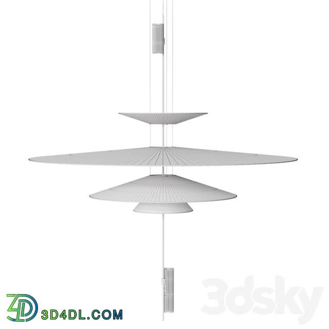 Vibia flamingo Pendant light 3D Models