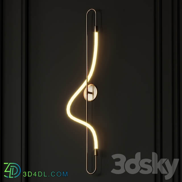 Aura Sconce by Luke Lamp Co 3D Models