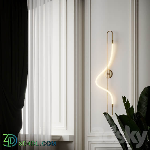 Aura Sconce by Luke Lamp Co 3D Models