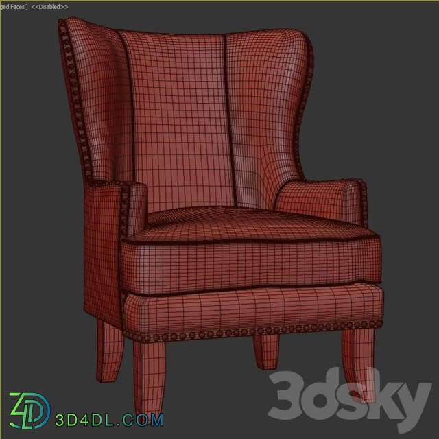 Giambrone wingback chair