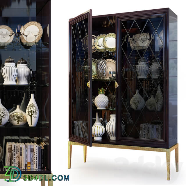 Wardrobe Display cabinets Wardrobe Showcase Art Deco Gatsby. Cabinet showcase by Cavio Casa