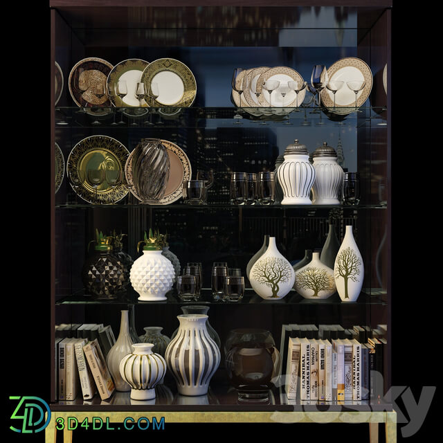 Wardrobe Display cabinets Wardrobe Showcase Art Deco Gatsby. Cabinet showcase by Cavio Casa