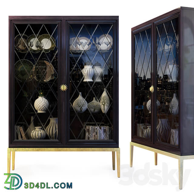 Wardrobe Display cabinets Wardrobe Showcase Art Deco Gatsby. Cabinet showcase by Cavio Casa