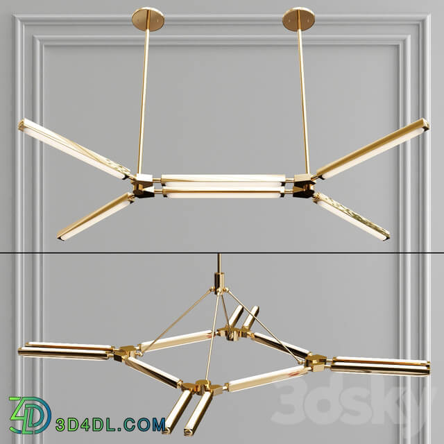 Pelle pris Pendant light 3D Models