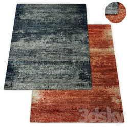 Trouve Hand Knotted Silk Wool Rug RH 