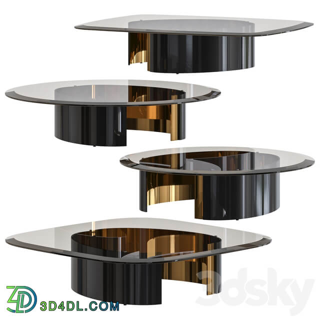 Minotti bangle tables set