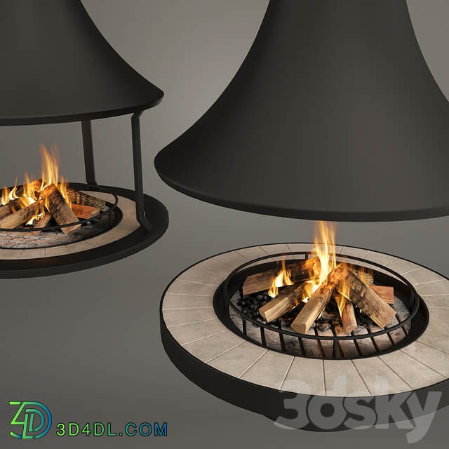 Two Fireplaces Zelia 908 and Eva 992