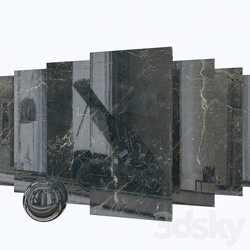 Marble Set Carelia Black 