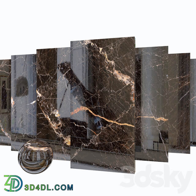 Marble Set Java Brown