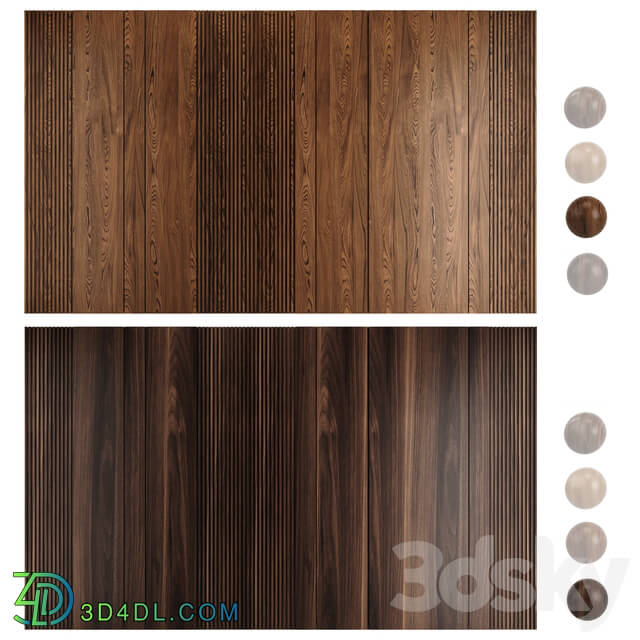 Wood panel set 2