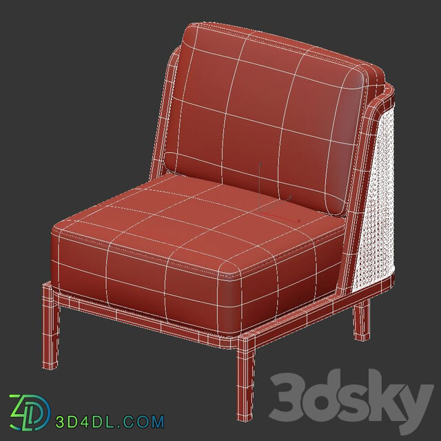 Autoban Throne rattan Lounge armchair