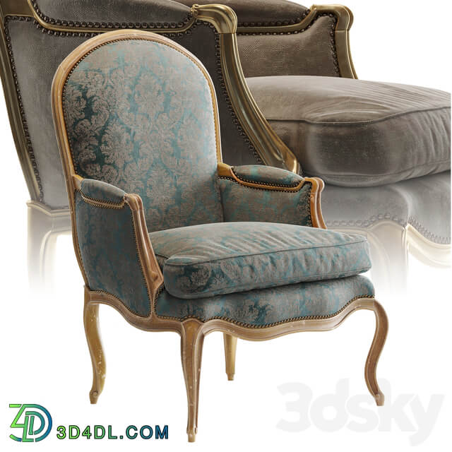 L.XV BERGERE armchair