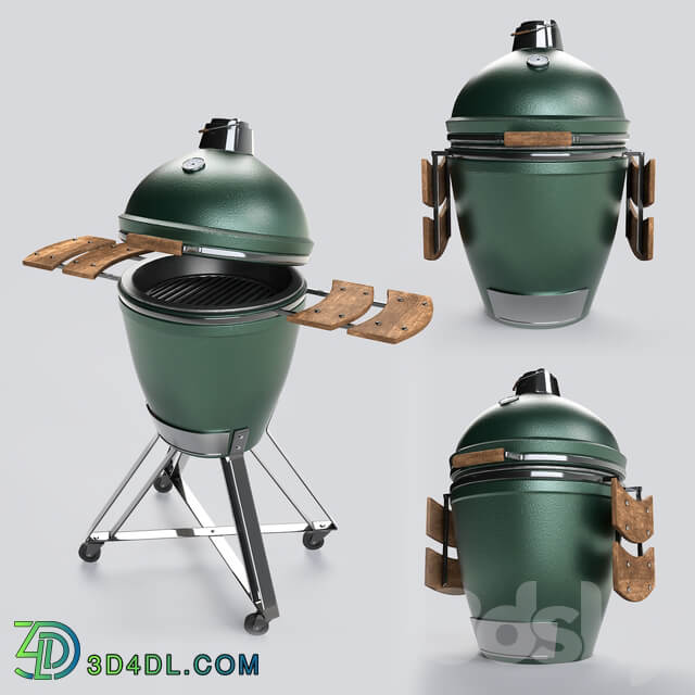 Outdoor Barbecue Grill Big Green Egg