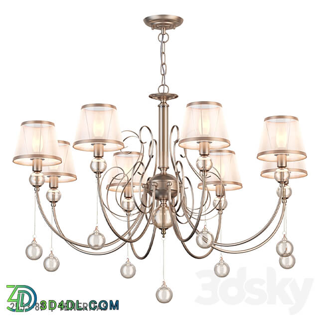 Favorite 2553 8P Pendant light 3D Models