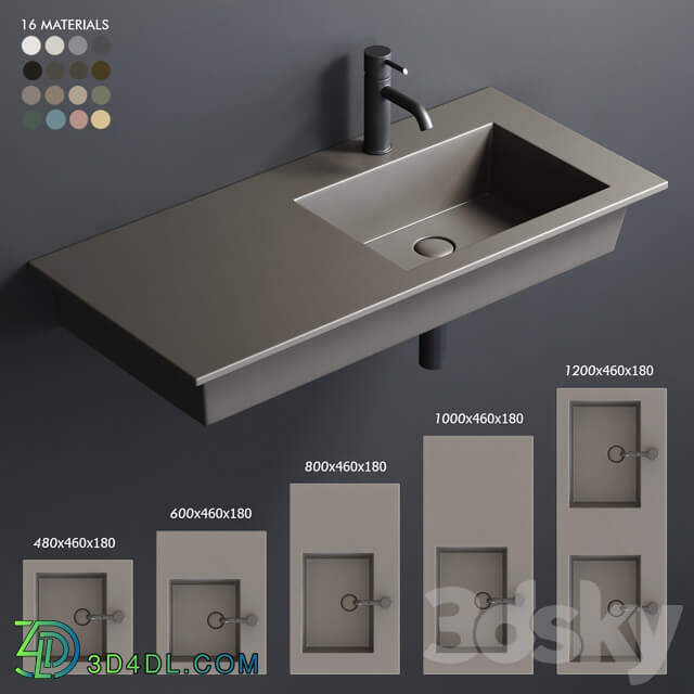 Ceramica Cielo Era Wall Hung Washbasin