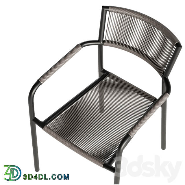 Morocco Graphite Dining Chair Crate and Barrel