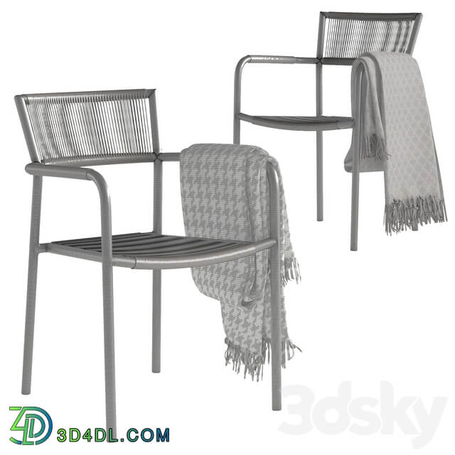 Morocco Graphite Dining Chair Crate and Barrel