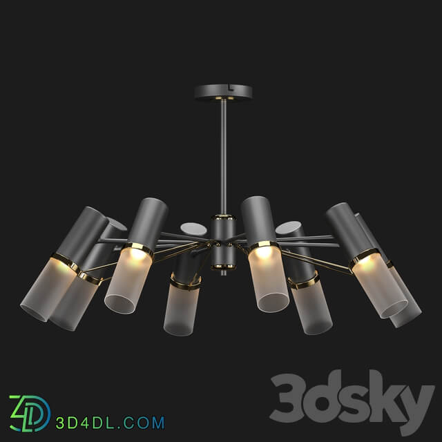 Favorite lighting F Promo Viator 2558 8P Pendant light 3D Models