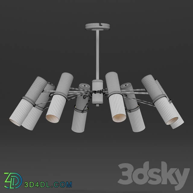 Favorite lighting F Promo Viator 2558 8P Pendant light 3D Models