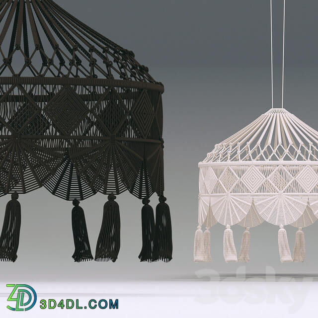 Pendant lampshade Pendant light 3D Models