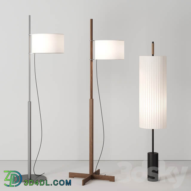 Floor lamps by Santa Cole