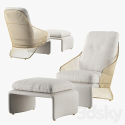 armchair minotti colette 