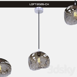 Loft IT Melt LOFT2025 CH Pendant light 3D Models 