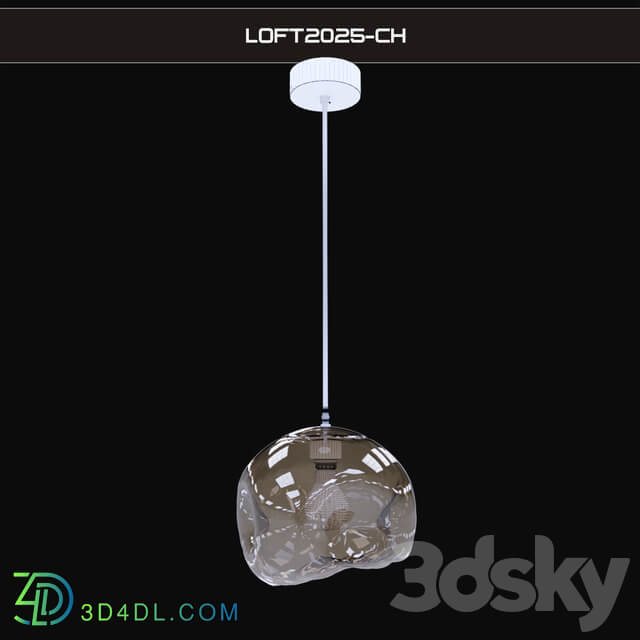 Loft IT Melt LOFT2025 CH Pendant light 3D Models