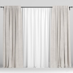 Curtains. 